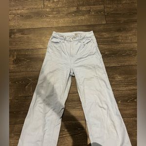 Pastel Blue wide leg jeans